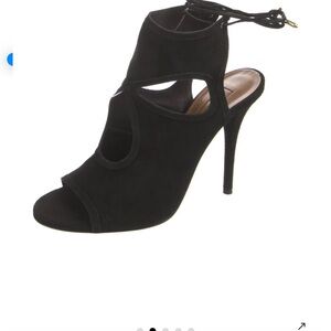 Aquazzura Suede Sexy Thing Slingback Pumps
